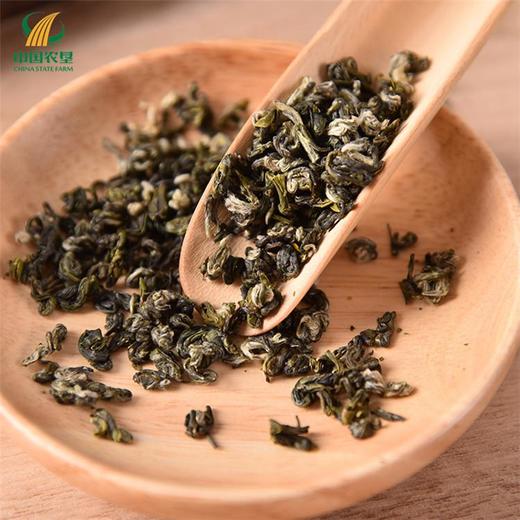 大明山 广西农垦茶叶 质量可追溯 特级毛尖 有机碧螺春绿茶 100g/罐 商品图3