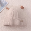 【舒享无感佩戴】新款宝宝秋冬季可爱超萌婴儿帽毛线帽保暖套头帽爱心针织帽子 商品缩略图11