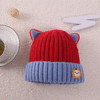 【舒享无感佩戴】新款宝宝秋冬季可爱超萌婴儿帽毛线帽保暖套头帽爱心针织帽子 商品缩略图6