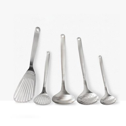 柳宗理日本进口不锈钢煎铲厨房料理锅铲漏勺汤勺家用【不支持补差，非质量问题不退不换】S 商品图0