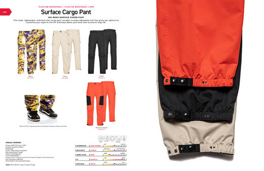 686雪服Surface Cargo Pant 商品图1