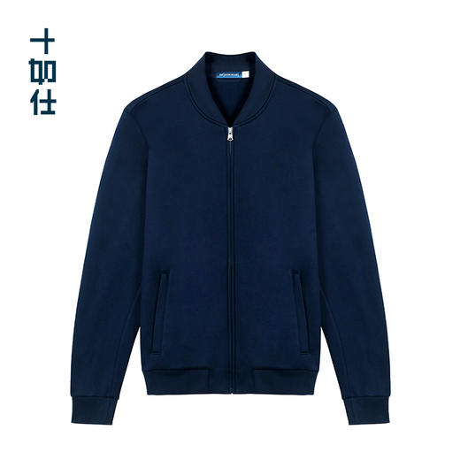 十如仕针织加绒夹克外套-OW01-01 商品图7