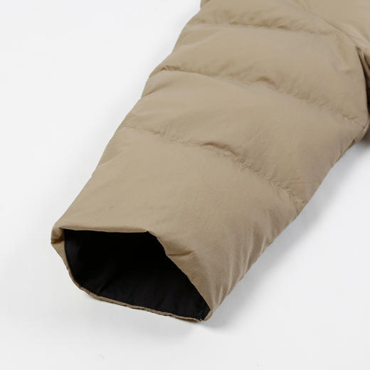 METTE2021年冬季女士90白鹅绒短款羽绒服宽松直筒双面穿加厚外套 商品图7