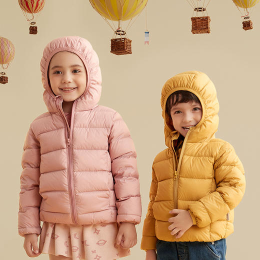 fx-咕噜日记儿童超轻羽绒服 DZW009 商品图3