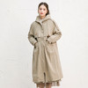 famecoco范可儿长款连帽羽绒服保暖派克服外套F218AH009 商品缩略图0