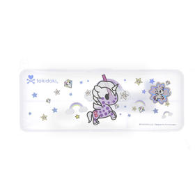青壹坊tokidoki粉色系列双层塑料文具盒TR-EMB0064