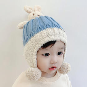 【给宝宝最温暖的呵护】儿童针织帽秋冬毛线时尚韩版帽男宝宝保暖护耳潮网红帽子