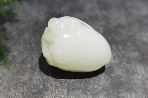 【御珠宫坊·传藏系列】羊脂白玉子料挂件 商品图1