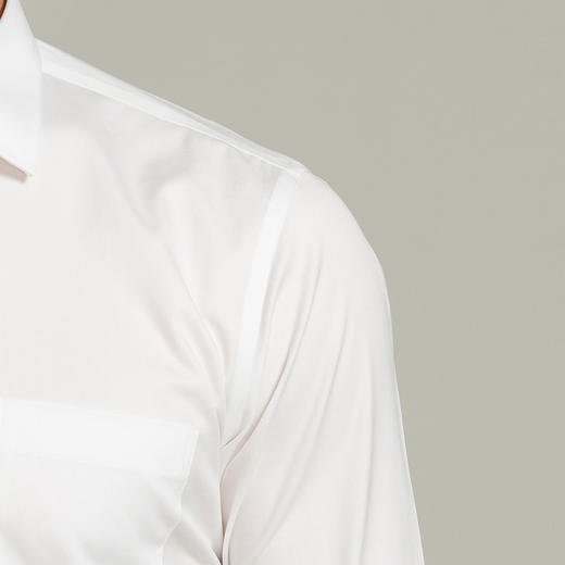 【40棉】罗蒙衬衫男长袖正装商务男士通勤百搭棉质纯色衬衣男 商品图12