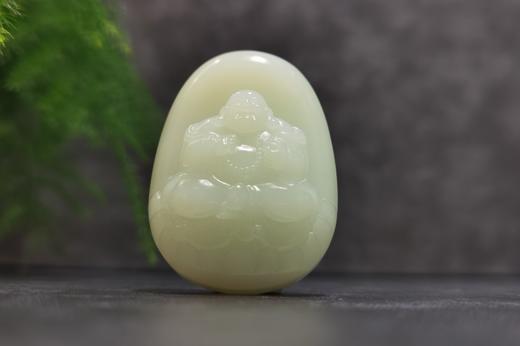 【御珠宫坊】羊脂白玉佛挂件 商品图0