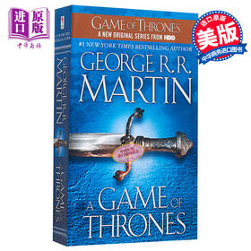 预售 冰与火之歌 权力的游戏 卷1 英文原版小说书 英文版 A Game of Thrones 首部曲 a song of ice and fire 权力游戏英文原版书