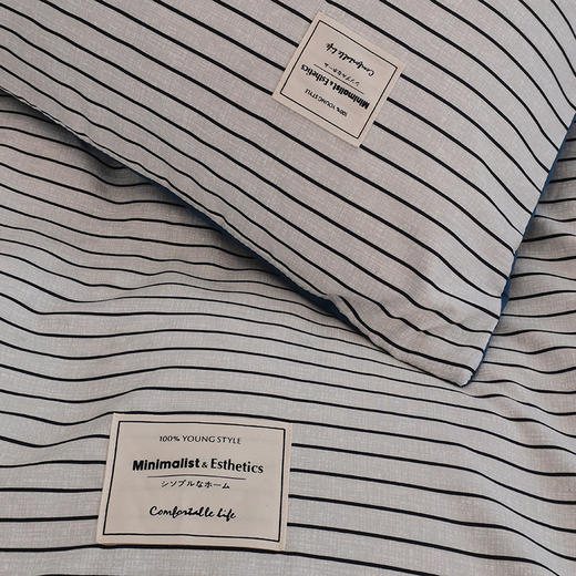 【欧贝尔专场】日系简约风磨毛四件套 商品图6