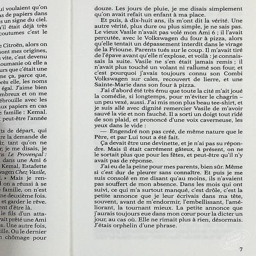 预售 【法国法文版】单程票（1994年龚古尔文学奖）法文原版 Un aller simple - Prix Goncourt 1994 Didier Van cauwelaert 商品图5