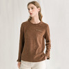 famecoco范可儿长袖T恤秋冬洋气荷叶边内搭打底衫F218BB002 商品缩略图3