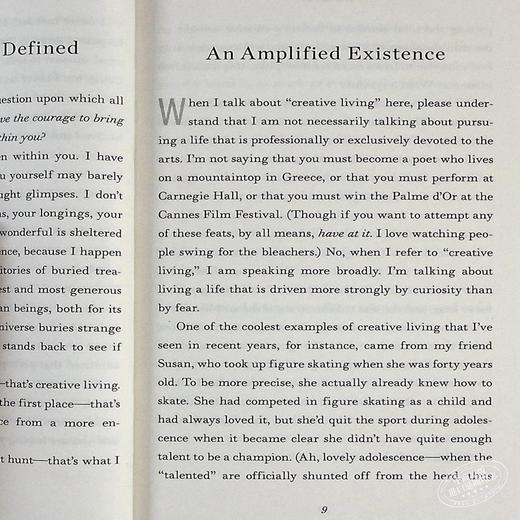 【中商原版】去当你想当的任何人吧 Big Magic 英文原版 Elizabeth Gilbert 商品图7