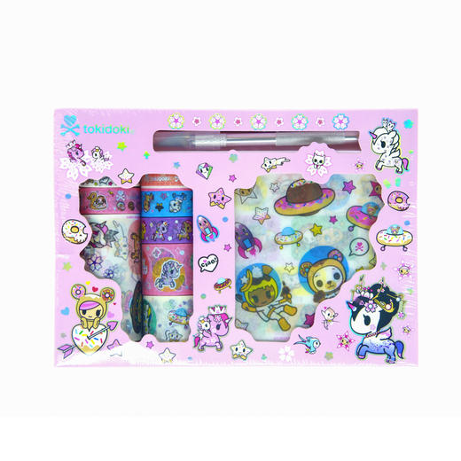 青壹坊tokidoki粉色系列贴纸套装TR-EMF0022 商品图0