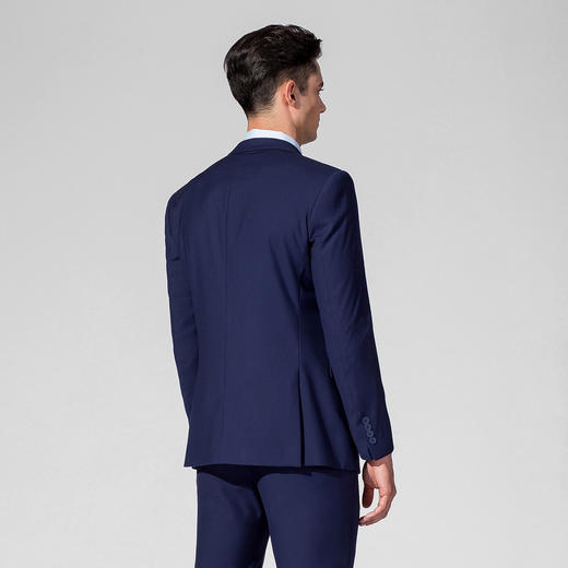 【人气爆款】西装男外套秋装时尚修身商务休闲通勤小西装单西服男 商品图9