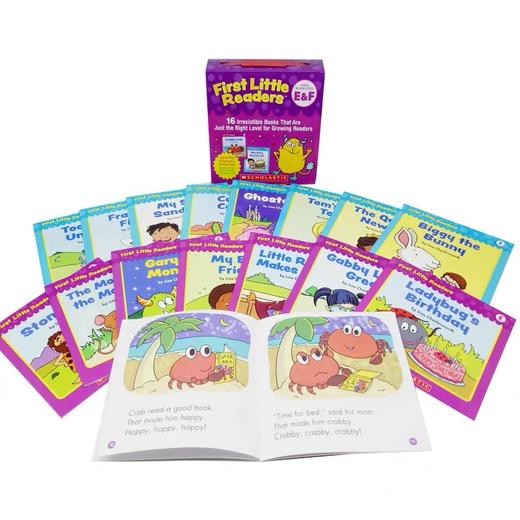 【宝莉爹书单·3-8岁必读】First Little Readers level 学乐小读者系列 ABCDEFGH 132册合售 【配家长指导手册，赠送A-F盒子音频+部分动画】 商品图3