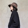 复古赫本风秋冬法式复古羊毛呢女士礼帽盆帽 商品缩略图1