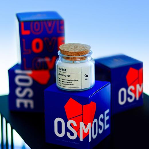 OSMOSE X LOVELOVELOVE爱的艺术 联名款单只装香薰蜡烛 商品图1