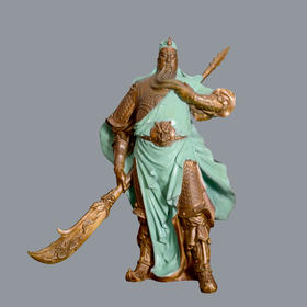 宇达青铜全铜摆件《大义关公》 关公摆件 高1.2米