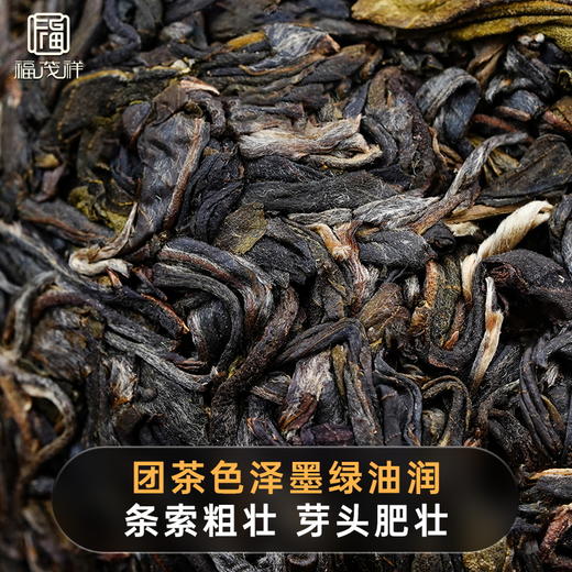 【大师联名 昔归忙麓山团茶】2021年云南临沧茶区普洱茶生茶古树团茶200g 商品图3