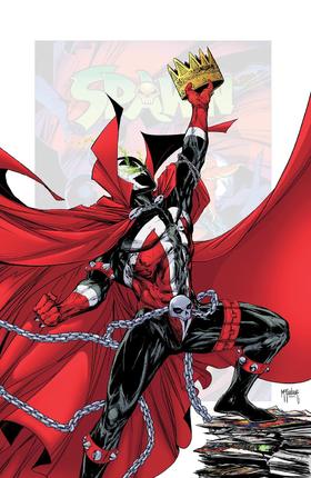 变体 再生侠 Spawn #300 Cover J-Q