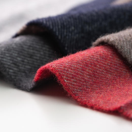 【MA.AL.BI.】意大利原产MA.AL.BI.羊毛围巾男士围巾 商品图2