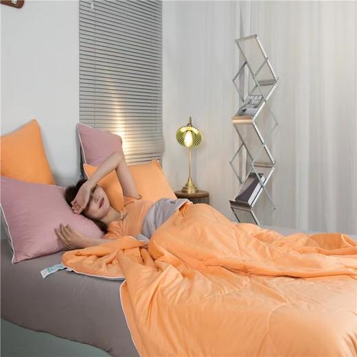 【欧贝尔专场】纯色针织高弹丝被 商品图0