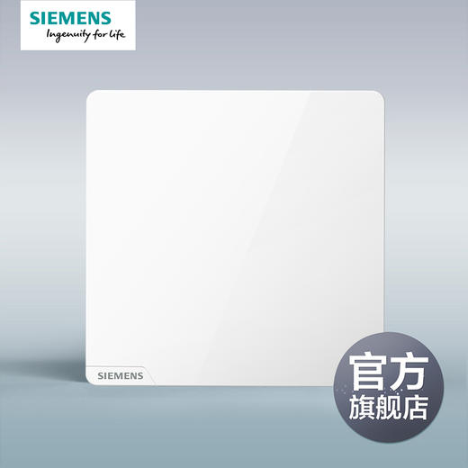西门子开关插座皓彩亮面白色开关插座面板一站式选购 商品图2