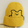 【深层保暖更舒适】帽子女春秋冬天ins潮小熊卡通可爱针织毛线百搭时尚护耳保暖冷帽 商品缩略图6