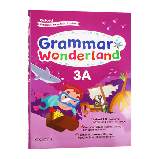 牛津小学英语语法练习册三年级上学期 英文原版 Oxford Grammar Wonderland 3A 英文版 正版进口原版英语书籍 OUP Oxford 商品图0