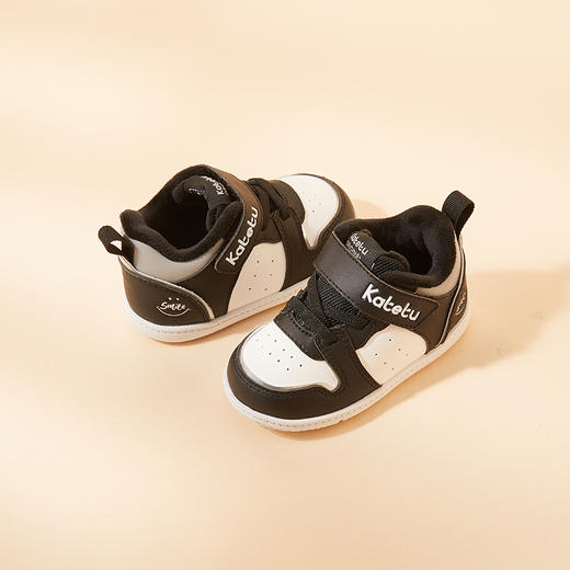 卡特兔冬款宝宝学步板鞋小白鞋 4色 一段/二段 商品图2