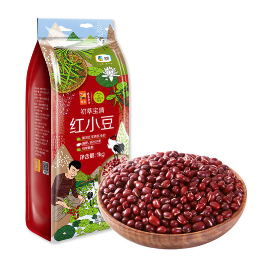 中粮初萃 宝清红小豆1kg五谷杂粮 商品图3