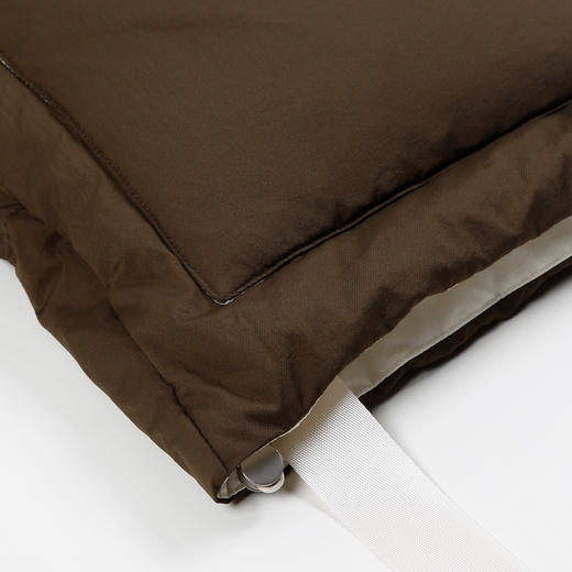 METTE2021年冬季女士90白鹅绒短款羽绒服宽松直筒双面穿加厚外套 商品图5