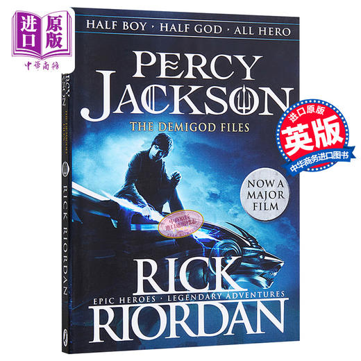 【中商原版】Percy Jackson The Demigod Files 英文原版 Rick Riordan 商品图0