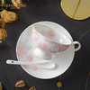 【浪漫晨曦咖啡具】华光陶瓷浪漫晨曦21件套咖啡杯套装骨瓷英式欧式美洲咖啡具锦盒礼品 商品缩略图4