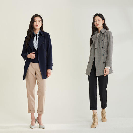 PRICH收腰风衣外套PRJTB8902N 商品图2