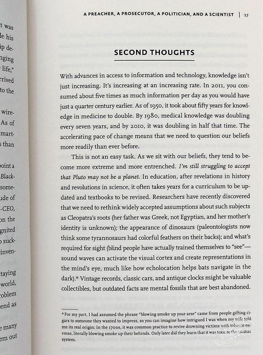 【中商原版】重新思考 洞悉未知的力量 Think Again 英文原版 Adam Grant 商品图2