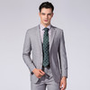 【人气爆款】西装男外套秋装时尚修身商务休闲通勤小西装单西服男 商品缩略图12