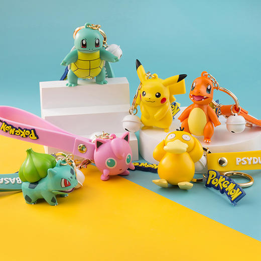 精灵宝可梦 正版钥匙扣 挂饰 商品图0