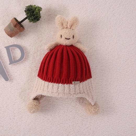 【给宝宝最温暖的呵护】儿童针织帽秋冬毛线时尚韩版帽男宝宝保暖护耳潮网红帽子 商品图8
