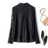 丁摩 春秋法式复古荷叶边套头衫时尚洋气打底小衬衫Q121184 商品缩略图6