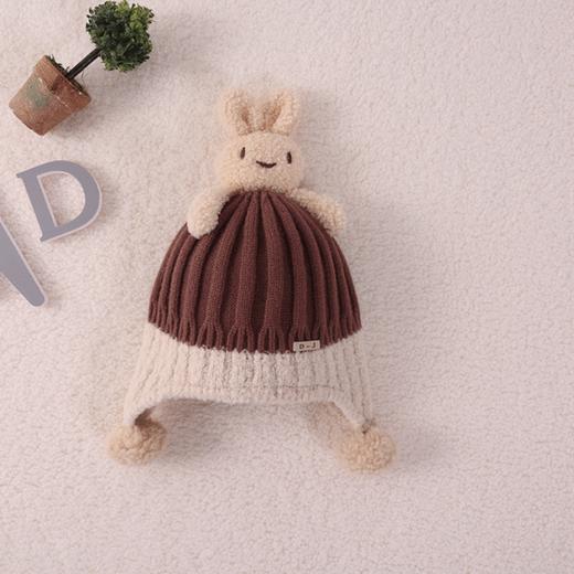 【给宝宝最温暖的呵护】儿童针织帽秋冬毛线时尚韩版帽男宝宝保暖护耳潮网红帽子 商品图9
