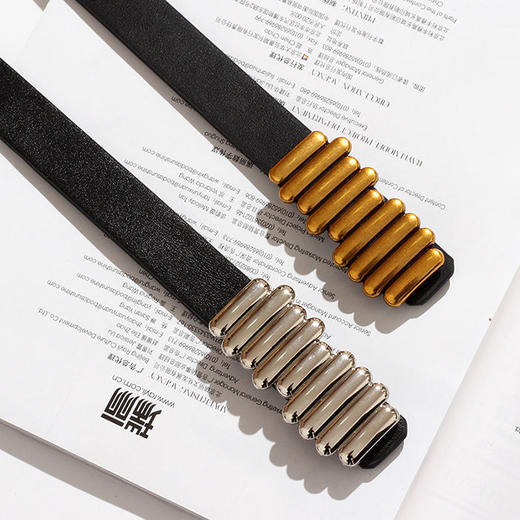 细腰带女装饰腰饰配西装大衣连衣裙衬衫毛衣百搭气质简约韩版皮带 商品图1