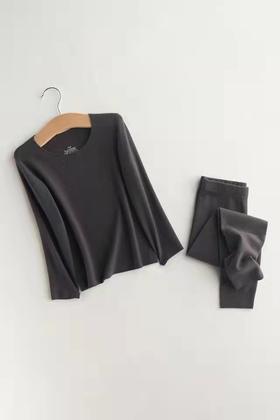 竹纤维儿童竖条发热保暖套1005