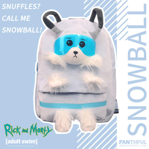 瑞克和莫蒂 SNUFFLES背包 商品图1