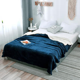 【欧贝尔专场】欧贝尔羊羔绒多用毯