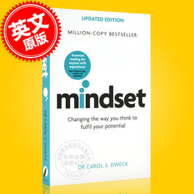 现货 思维模式 改变你的思维方式 发挥你的潜力 英文原版 Mindset - Updated Edition 卡罗尔·德韦克 终身成长作者