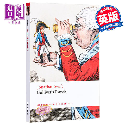 预售 【中商原版】格列佛游记（牛津世界经典系列）英文原版 Gullivers Travels (Oxford Worlds Classics) 商品图0